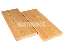 Canadian larch wooden decking